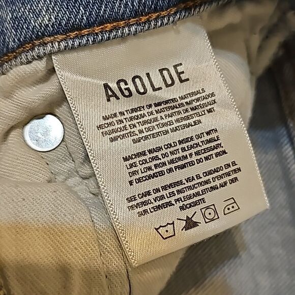 Agolde Los Angeles Button fly Jeans size 26 - Picture 8 of 9